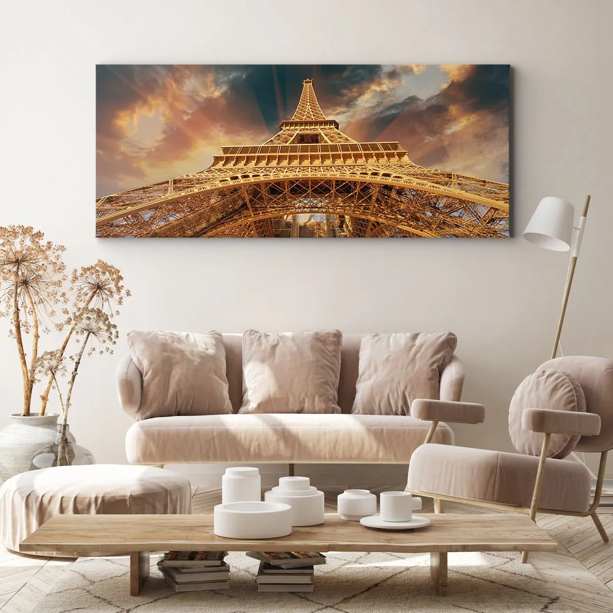 Obraz na plátně - Jak lidstvo dosáhlo nebe - 120x50 cm