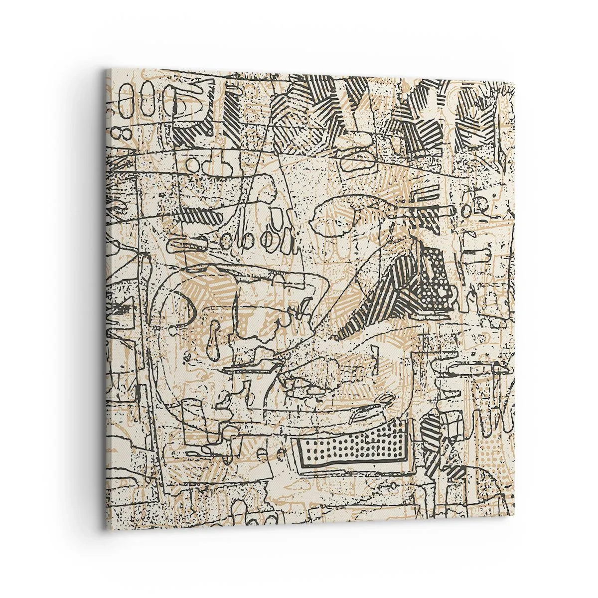 Obraz na plátně - Čeká na rozluštění - 60x60 cm
