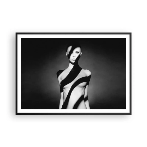 Plakát v černém rámu - V záři i ve stínu - 100x70 cm