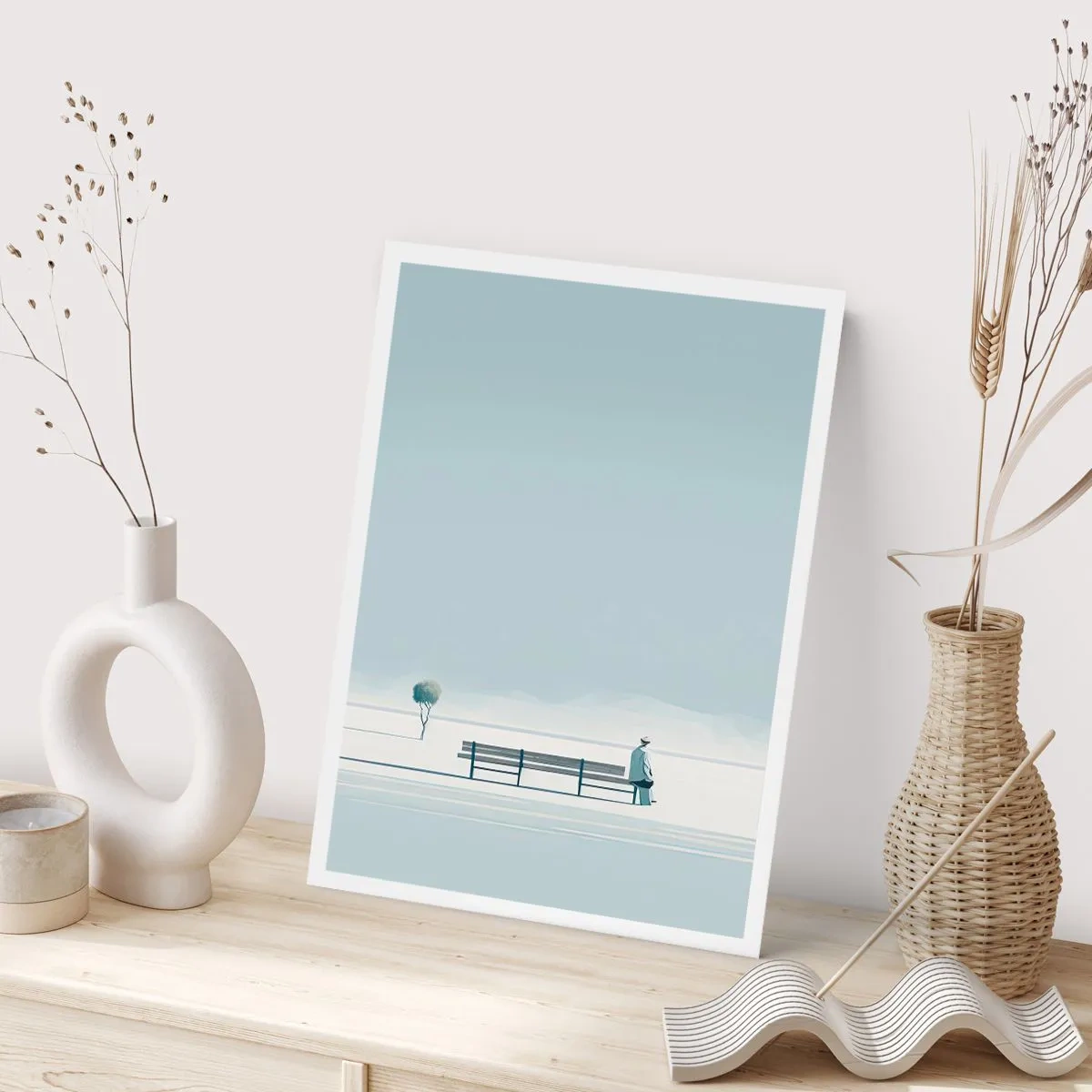 Plakát - Ano, čekám. - 30x40 cm