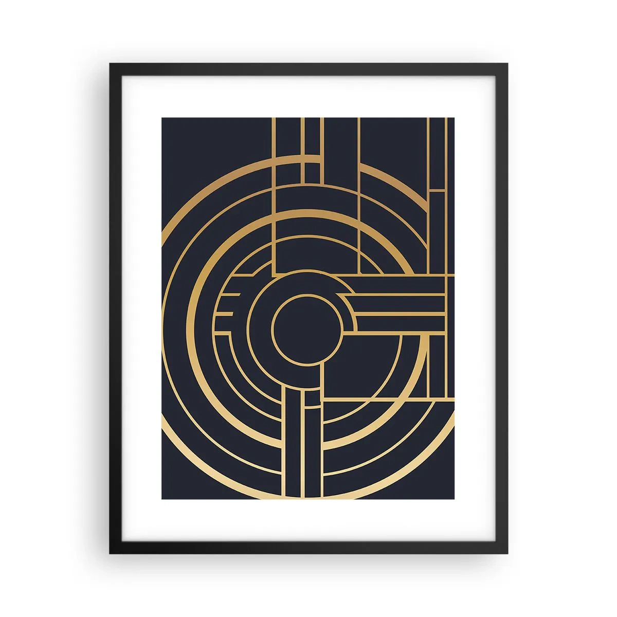 Plakát v černém rámu - Obraty události - 40x50 cm