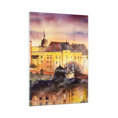 Obraz na skle - Historie a pohádka - 50x70 cm