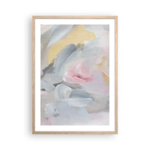 Plakát v rámu světlý dub - V pastelovém světě - 50x70 cm