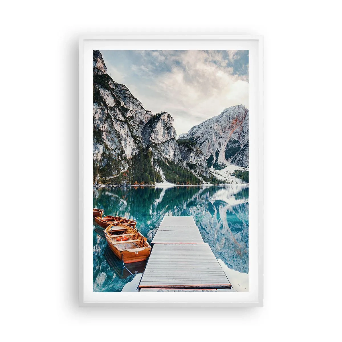 Plakát v bílém rámu - Ukážeme vám krásu - 61x91 cm