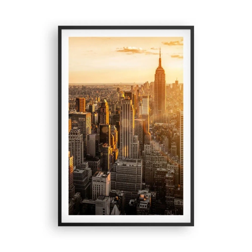 Plakát v černém rámu - Růst na slunci - 61x91 cm