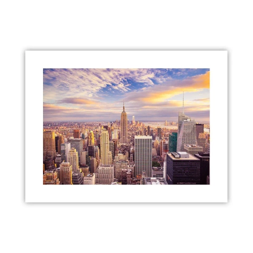 Plakát - Dosáhnout samotná oblaka - 40x30 cm