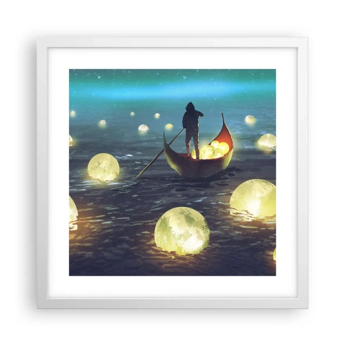 Plakát v bílém rámu - Věci, o nichž se filozofům nezdá - 40x40 cm