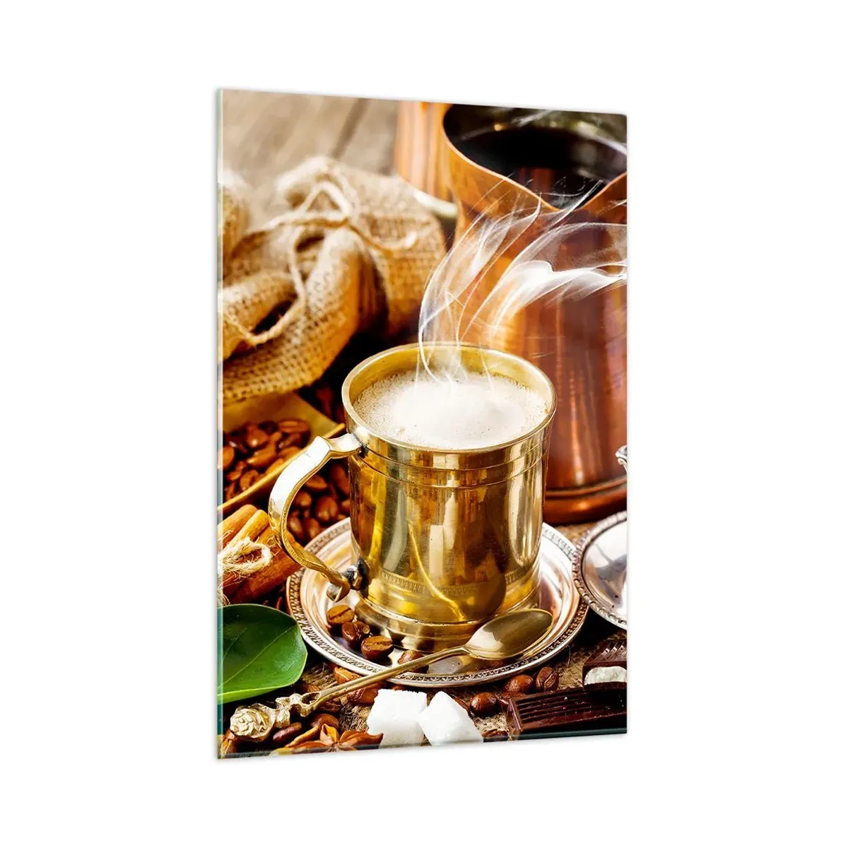 Obraz na skle - Hezký den! - 80x120 cm