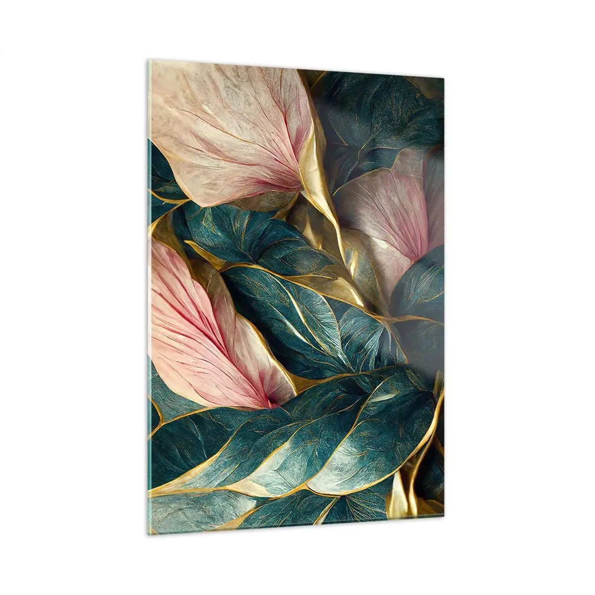 Obraz na skle - Přirozená elegance a styl - 50x70 cm