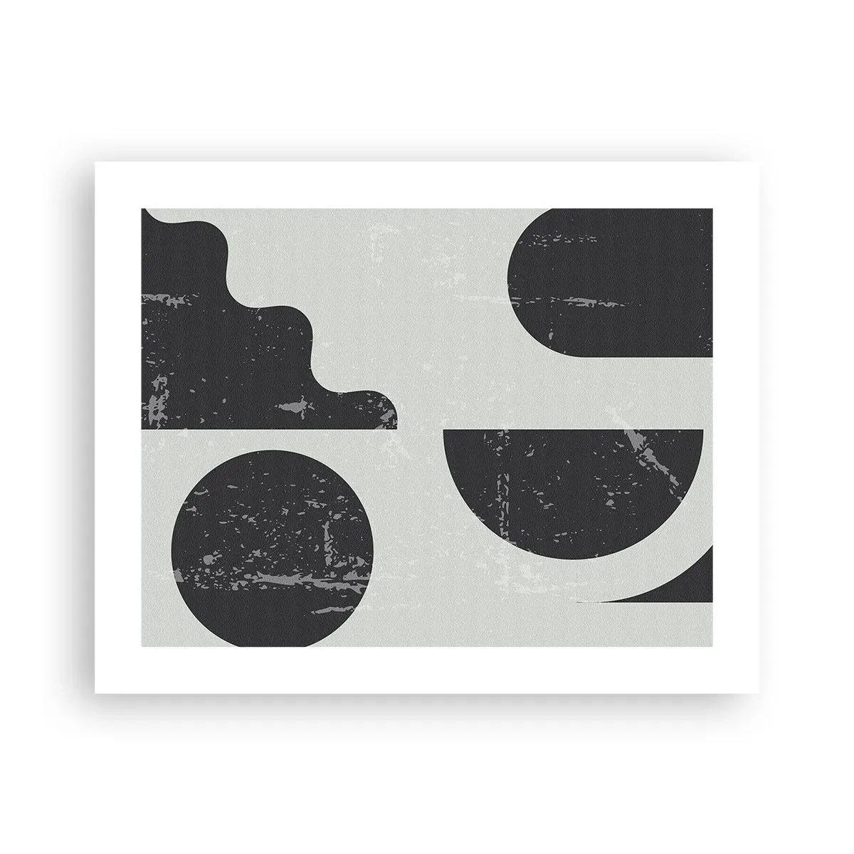 Plakát - Kompozice nad a pod - 50x40 cm