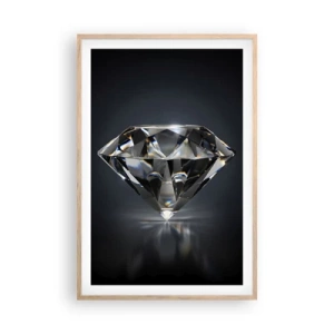 Plakát v rámu světlý dub - Best girls friend - 61x91 cm