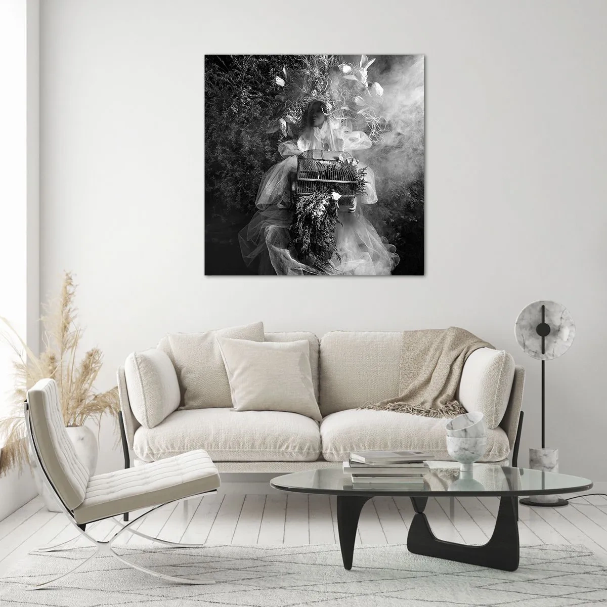 Obraz na skle - Matka Příroda - 70x70 cm