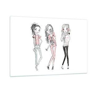 Obraz na skle - Bude, bude zábava - 120x80 cm