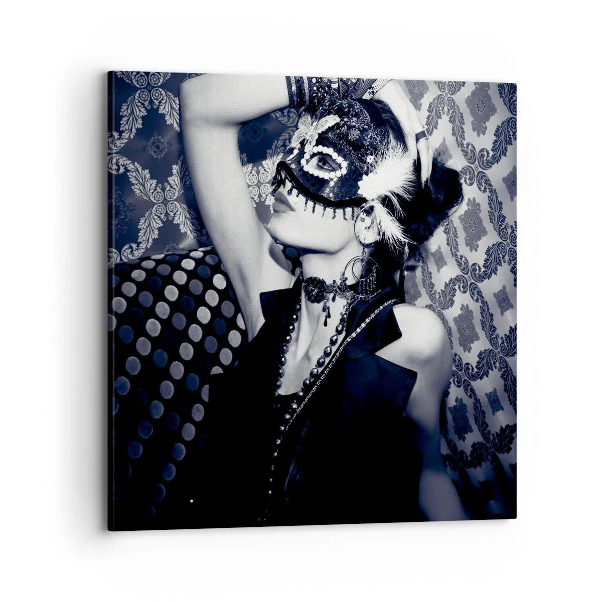 Obraz na plátně - Dekorace, ozdoby, vzory… - 70x70 cm