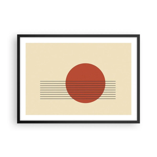 Plakát v černém rámu - Pořád dokola - 70x50 cm