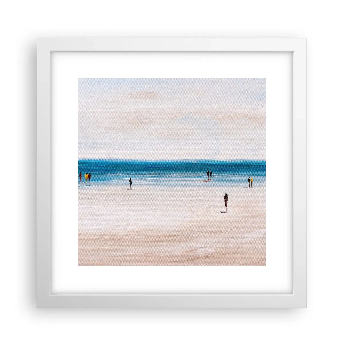 Plakát v bílém rámu - Přirozená potřeba - 30x30 cm