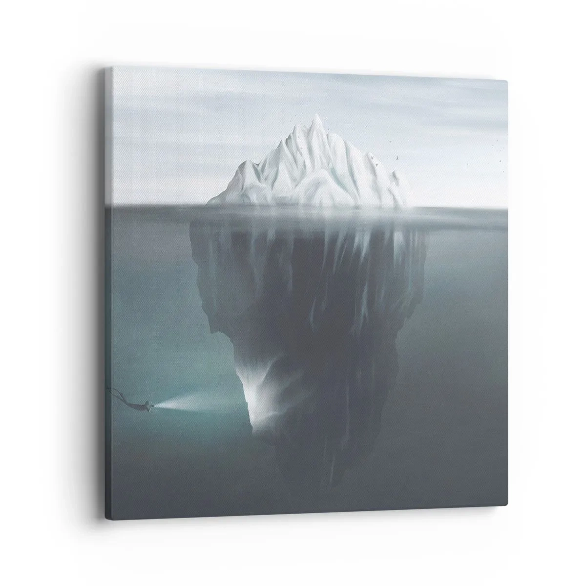 Obraz na plátně - Podvodní tajemství - 40x40 cm