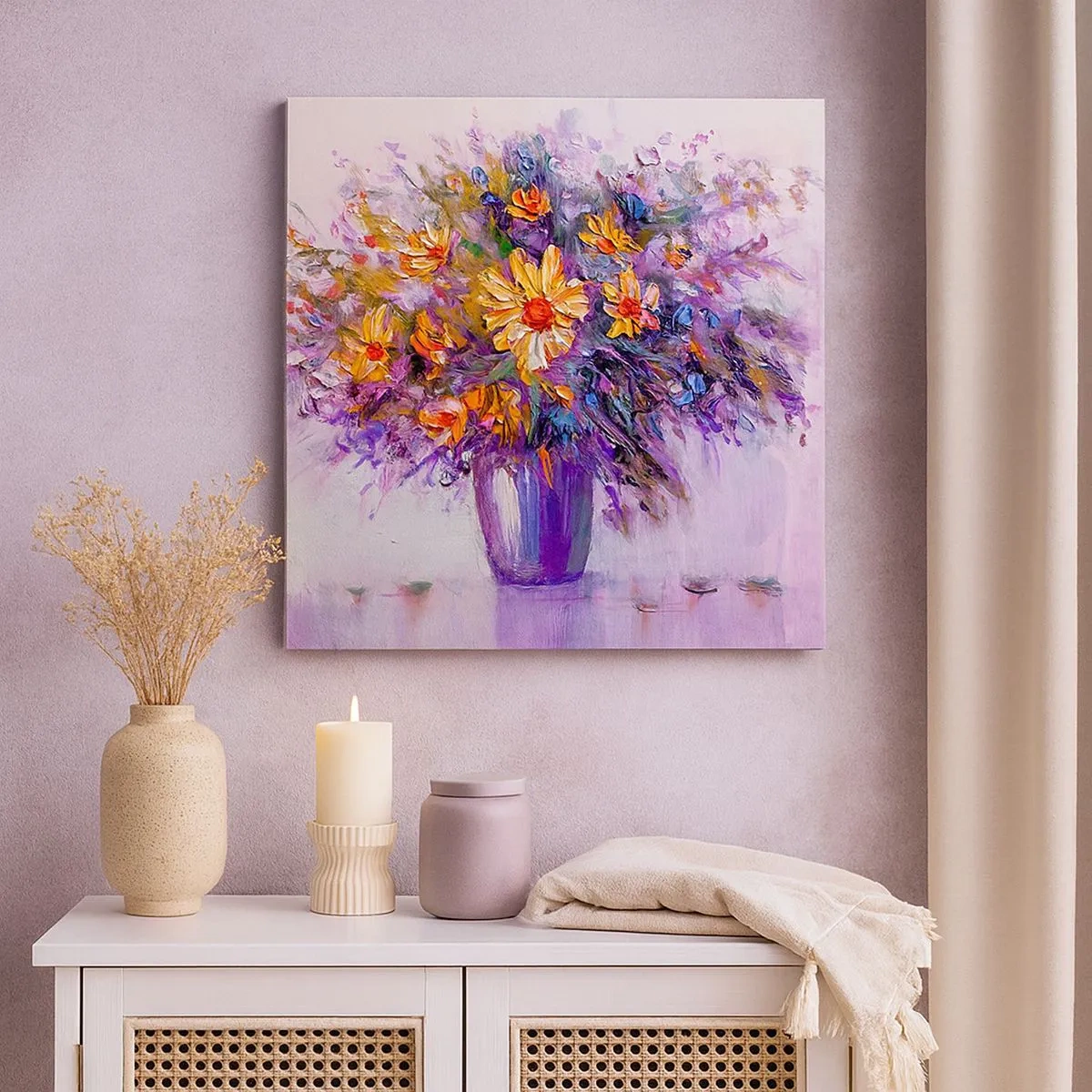 Obraz na plátně - Sladce voní, sladce vypadá - 30x30 cm