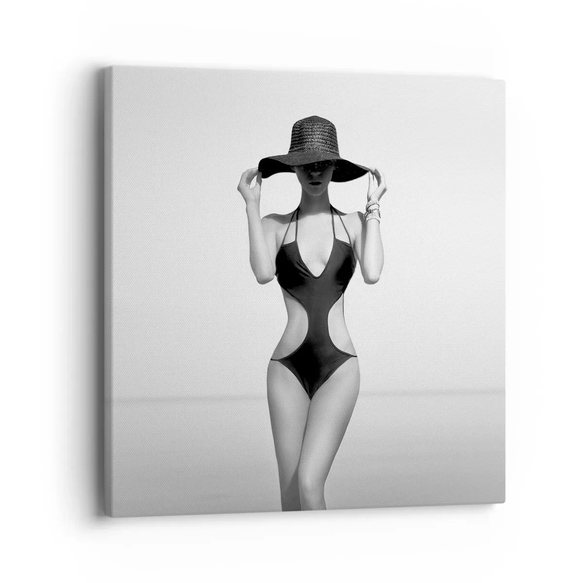 Obraz na plátně - Jmenuji se: Elegance - 40x40 cm