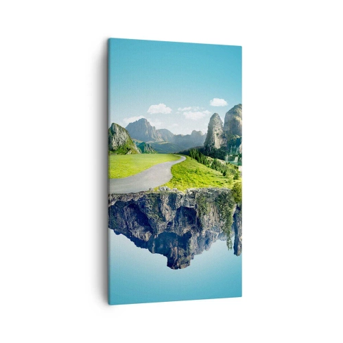 Obraz na plátně - Fantastický ostrov - 45x80 cm