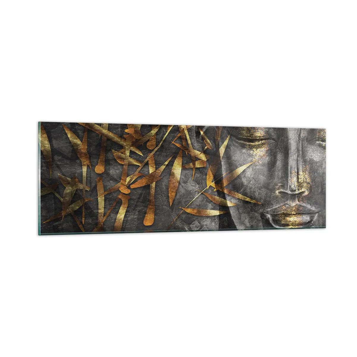 Obraz na skle - Pociťte klid - 90x30 cm