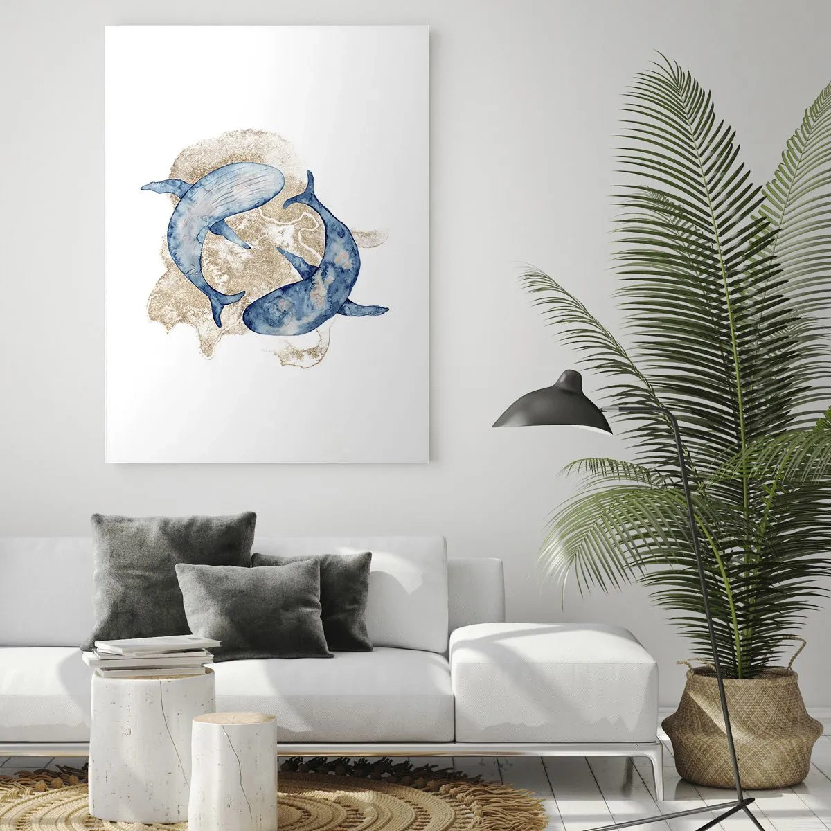Obraz na skle - Přátelství nebo láska? - 50x70 cm