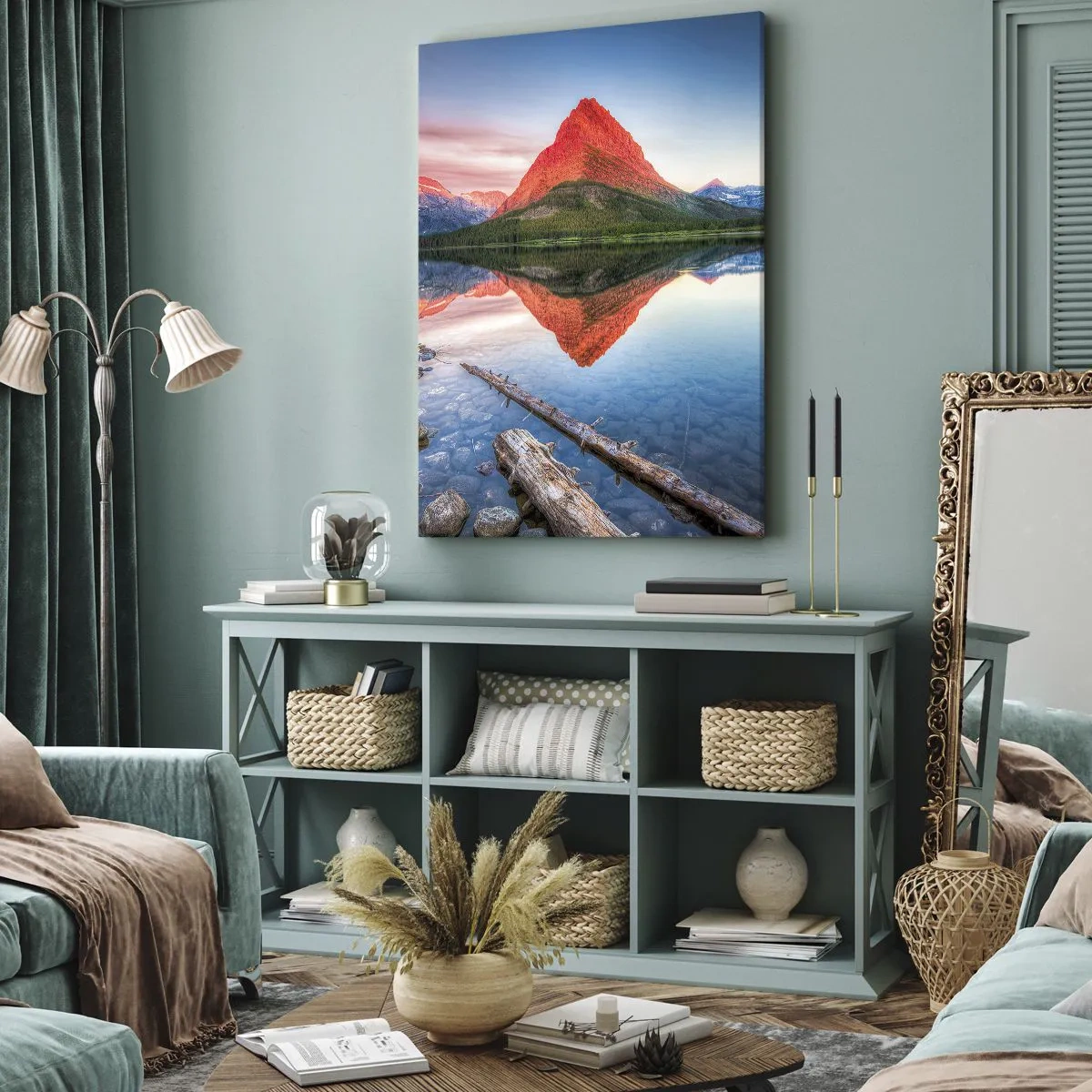 Obraz na plátně - Teplo a chlad - 70x100 cm
