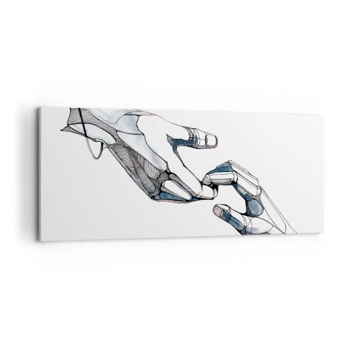 Obraz na plátně - Dobré gesto - 100x40 cm