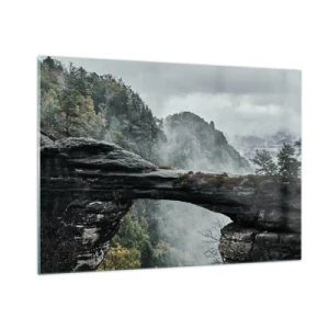 Obraz na skle - Dobrodružství právě začíná - 100x70 cm