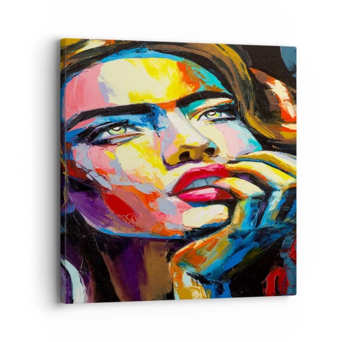 Obraz na plátně - Sny, jak ptáci letí oblohou - 30x30 cm