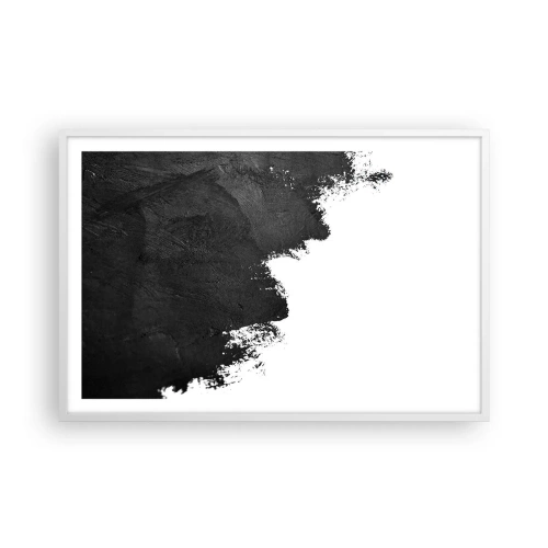 Plakát v bílém rámu - Živly: země - 91x61 cm