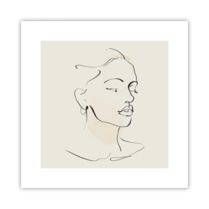 Plakát - Výrazným tahem - 30x30 cm