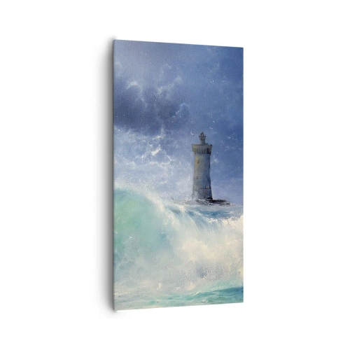 Obraz na plátně - Na stráži proti živlům - 65x120 cm