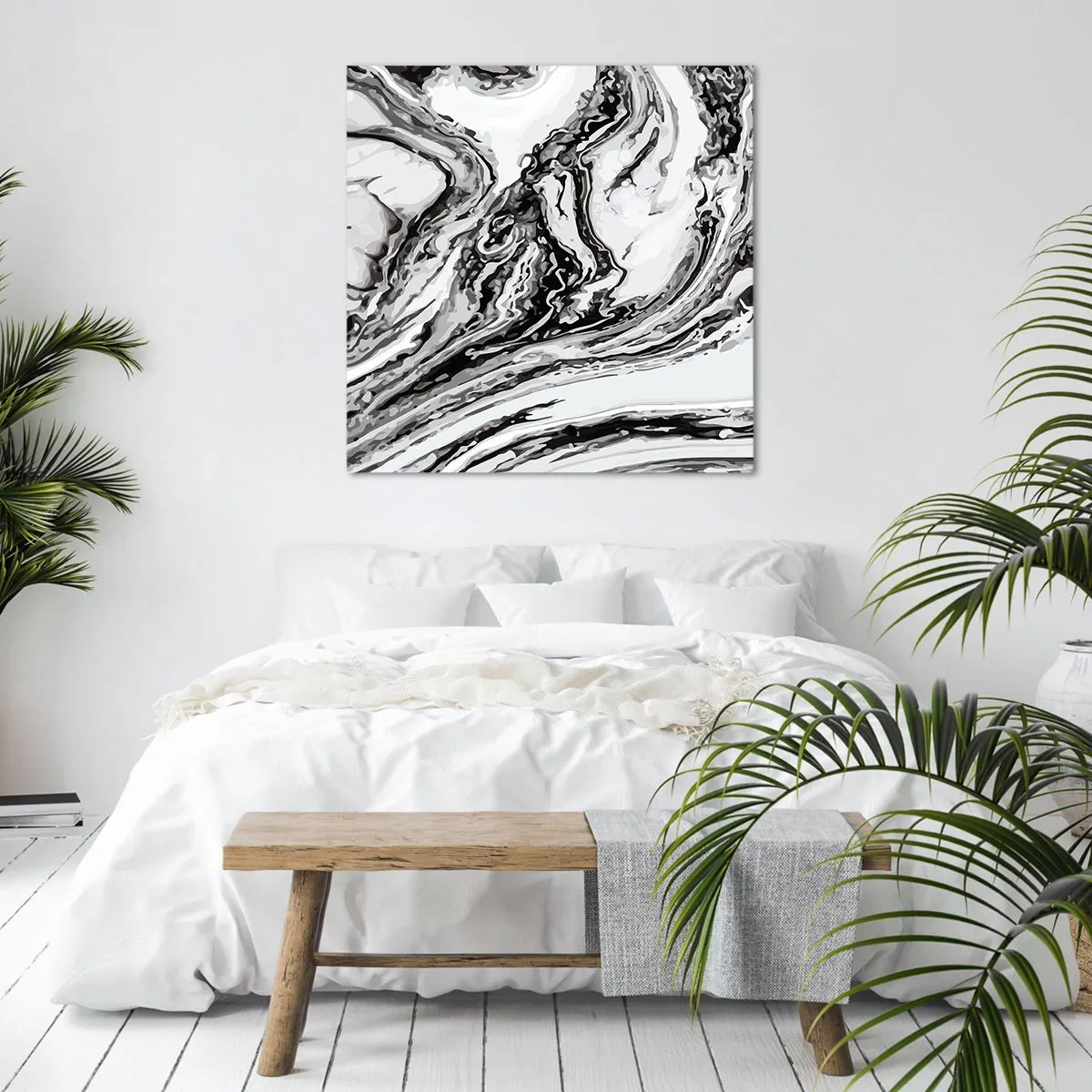 Obraz na plátně - Na začátku byl chaos - 60x60 cm
