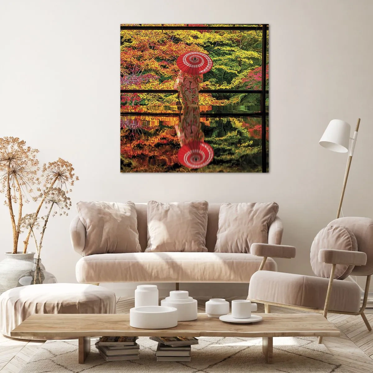 Obraz na plátně - V chrámu přírody - 60x60 cm
