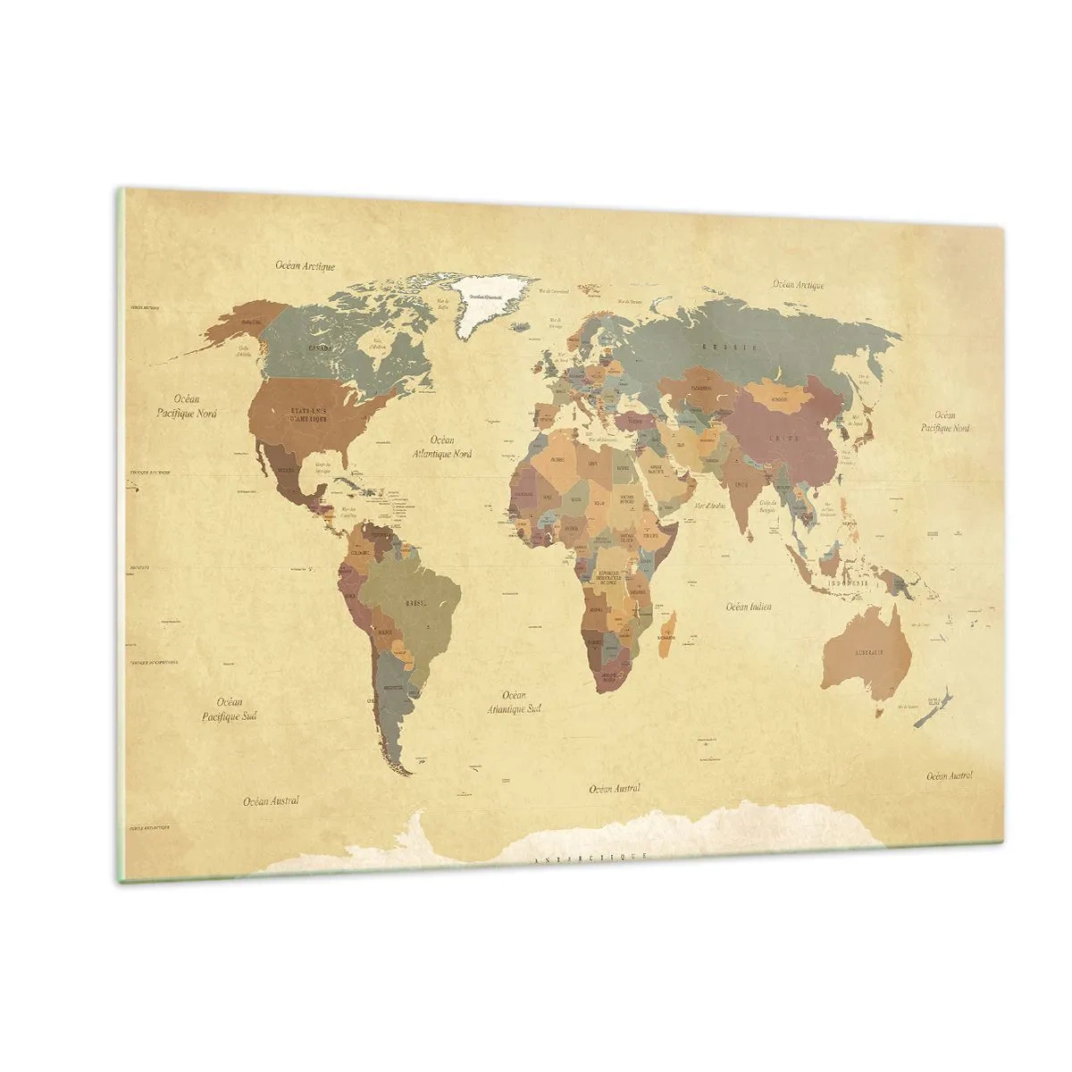 Obraz na skle - Pro tebe - celý svět - 120x80 cm