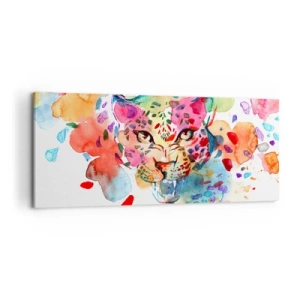 Obraz na plátně - Kráska a zvíře - 100x40 cm