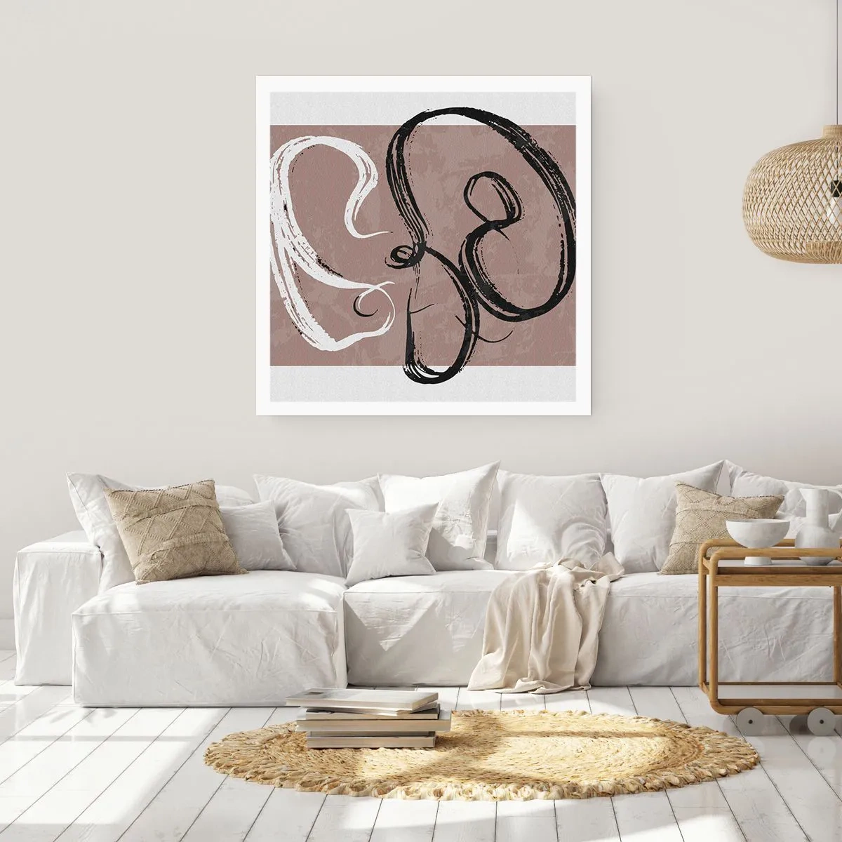 Plakát - Kompozice – hledání úplnosti - 60x60 cm