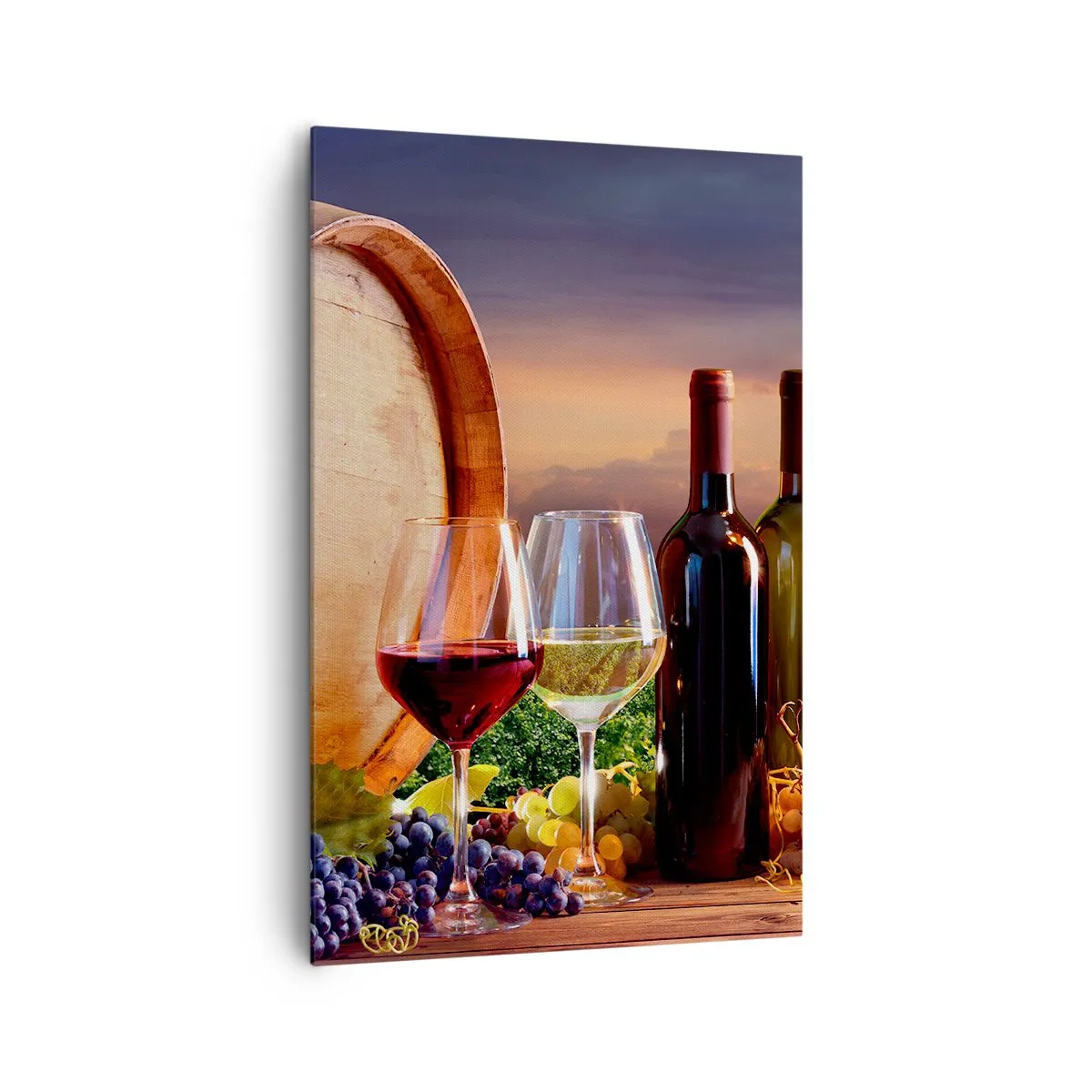 Obraz na plátně - Tady má život chuť - 80x120 cm