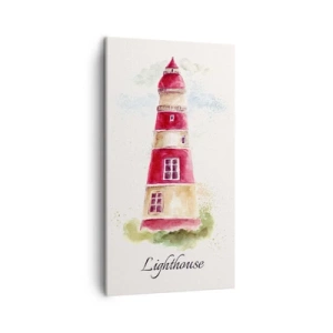 Obraz na plátně - Tady je vždy počasí - 45x80 cm