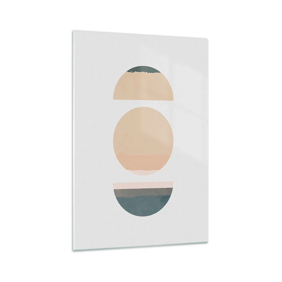 Obraz na skle - Kruh za kruhem - 70x100 cm