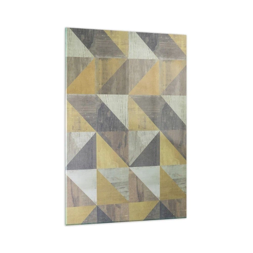 Obraz na skle - V úhlu trojúhelníku - 70x100 cm