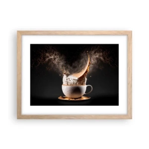 Plakát v rámu světlý dub - Exploze chuti - 40x30 cm