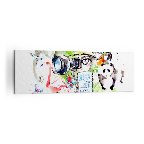 Obraz na plátně - Objektivem cestovatele - 160x50 cm