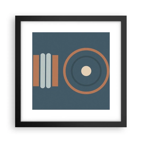 Plakát v černém rámu - Podstata věcí - 30x30 cm