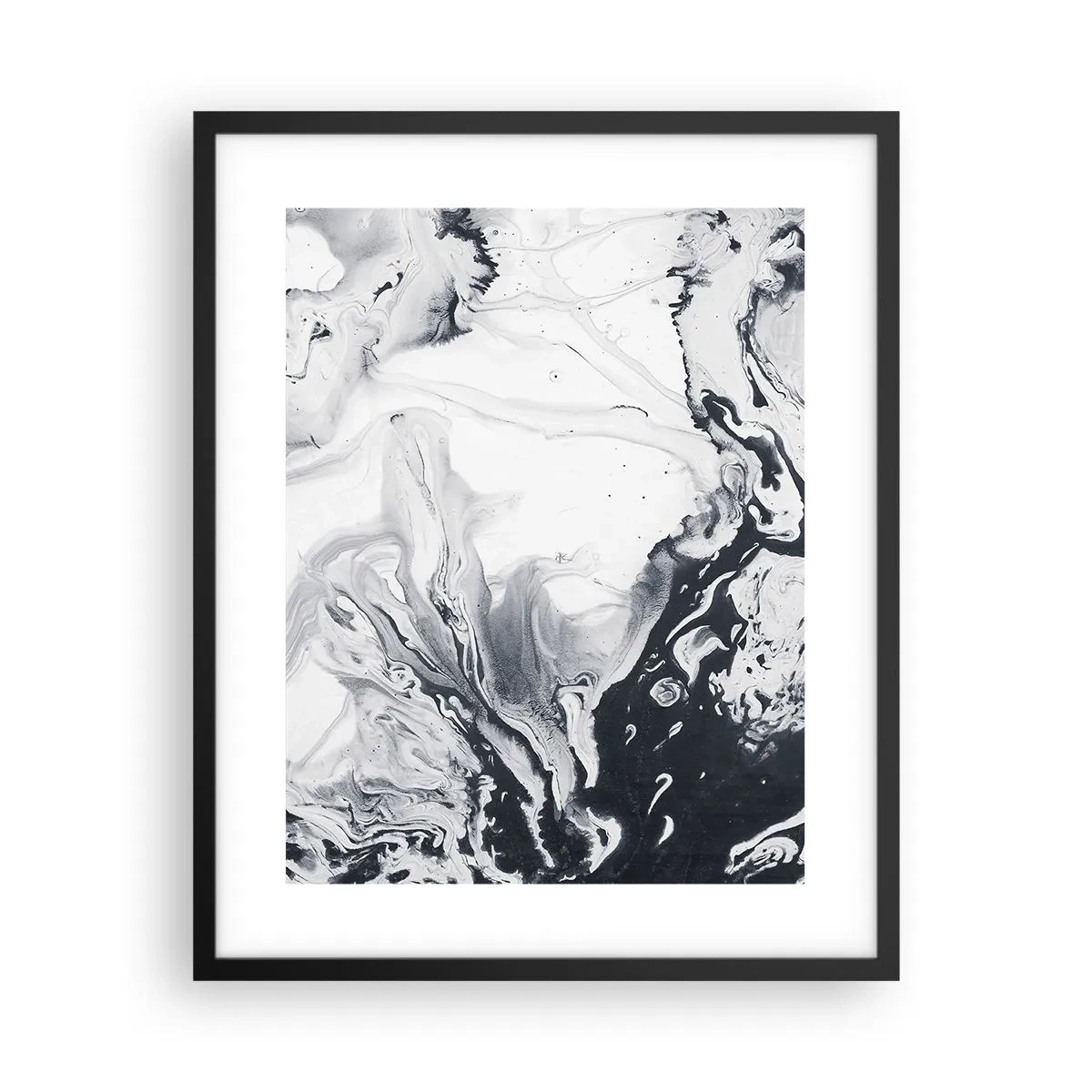 Plakát v černém rámu - Zemské nitro - 40x50 cm