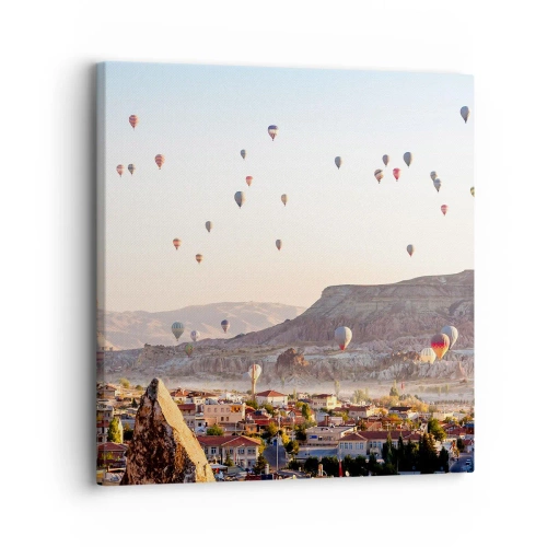 Obraz na plátně - Jako lodě na obloze - 30x30 cm