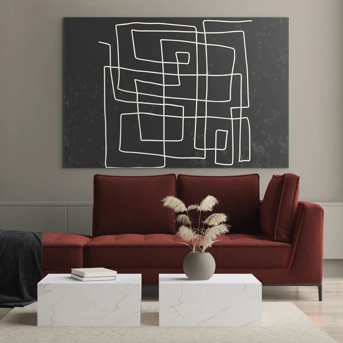 Obraz na skle - Není to tak jednoduché - 100x70 cm