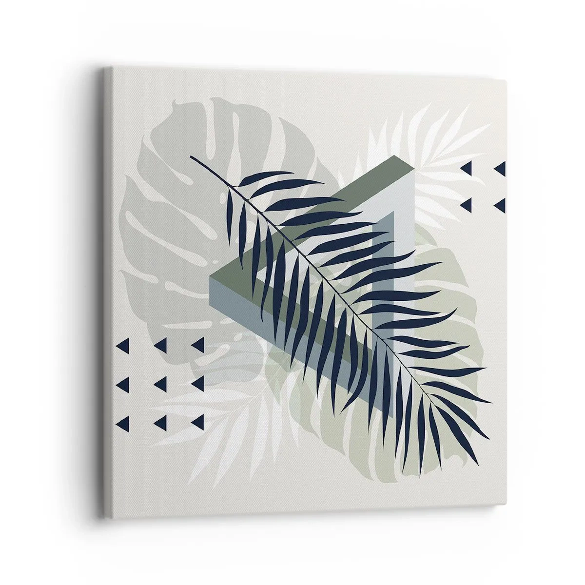 Obraz na plátně - Příroda a geometrie – dva řády? - 30x30 cm