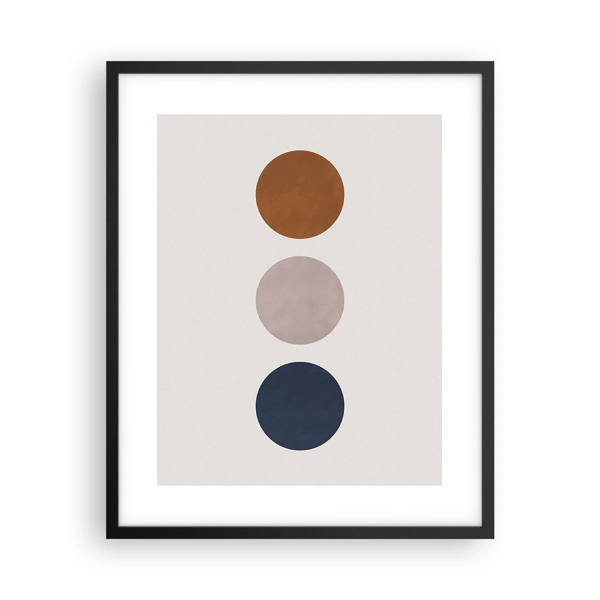 Plakát v černém rámu - Symbol dokonalosti - 40x50 cm